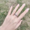 Irregular Design Stackable Rainbow Cubic Zirconia Ring