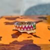 Layered Emerald Cut Rainbow Cubic Zirconia Ring