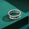 Marquise Cut Rainbow Cubic Zirconia Ring