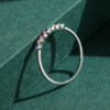 Rainbow 7 Color Cute Cubic Zirconia Ring 2