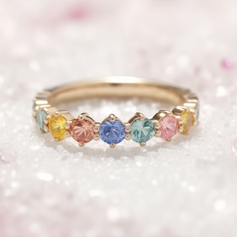 exceptional quality rainbow gemstone jewelry