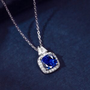 925 Silver & Zirconia Sweet Necklace Jewelry For Women