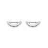 Classic Round Rainbow Cubic Zirconia Hoop Earrings