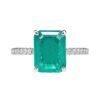 Fashion Elegant Cubic Zirconia S925 Pave Ring