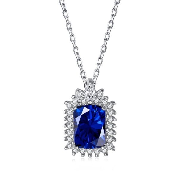 Flower Halo 5A Cubic Zirconia S925 Necklace