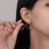 Full Pave Rainbow Cubic Zirconia Drop Earrings
