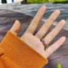 Geometry Rainbow Cubic Zirconia Ring