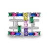 Luxury Rainbow Cubic Zirconia Band