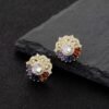 Luxury Rainbow Cubic Zirconia Drop Earrings