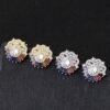 Luxury Rainbow Cubic Zirconia Drop Earrings