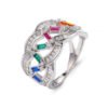 Personality Net DesignRai Cubic Zirconia Ring