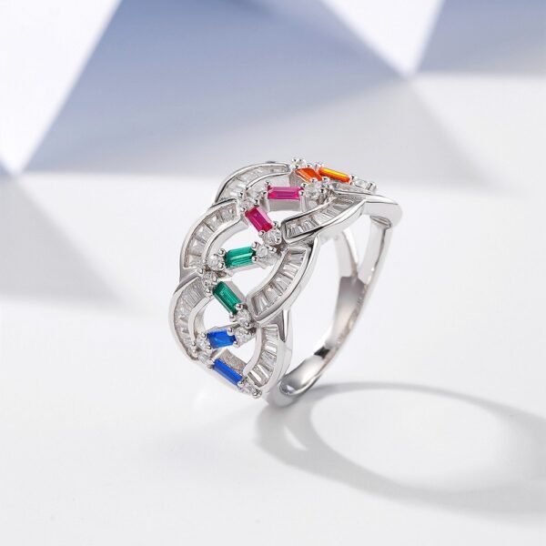 Personality Net DesignRai Cubic Zirconia Ring