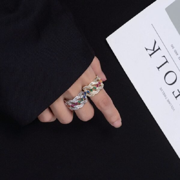 Personality Net DesignRai Cubic Zirconia Ring