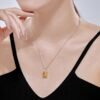 S925 Fashion Starlight Perfume Bottle Pendant Necklace