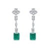 S925 Luxury 5A Zirconia Drop Dangle Earrings for gift