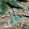 S925 Luxury 5A Zirconia Drop Dangle Earrings for gift