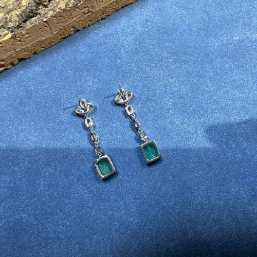 S925 Luxury 5A Zirconia Drop Dangle Earrings for gift