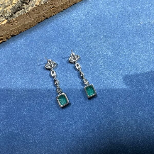 S925 Luxury 5A Zirconia Drop Dangle Earrings for gift