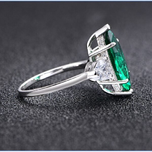 S925 Silver Marquise Cubic Zirconia Ring