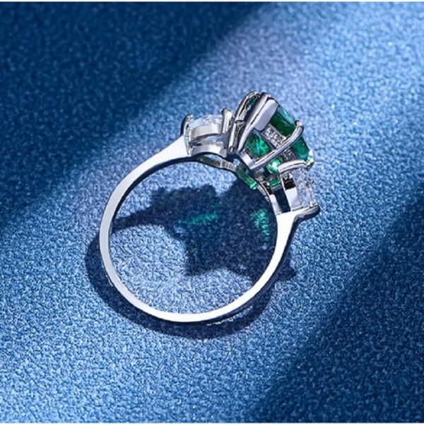 S925 Silver Marquise Cubic Zirconia Ring