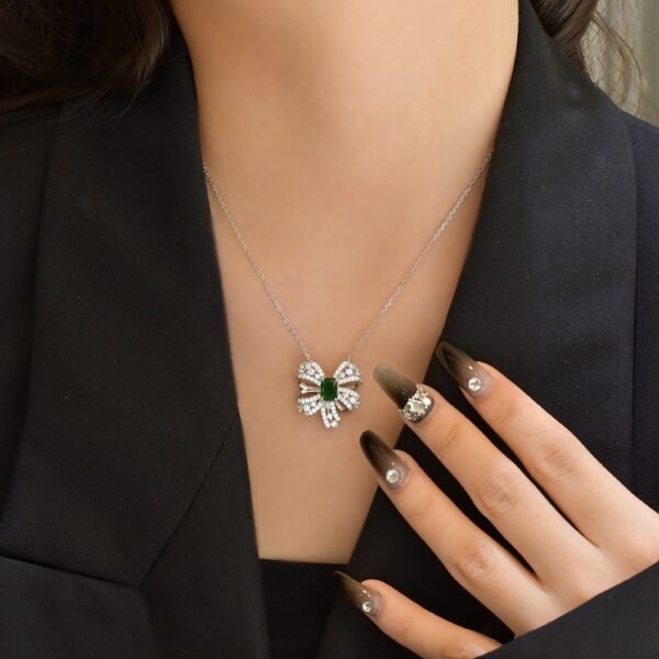 S925 Unique Design Butterfly Necklace For Women